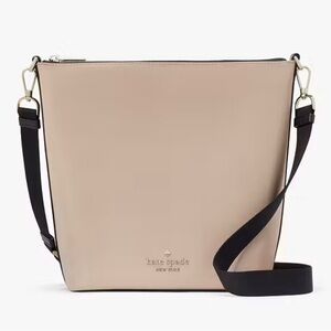Kate Spade Cream and Black Crossbody Bag